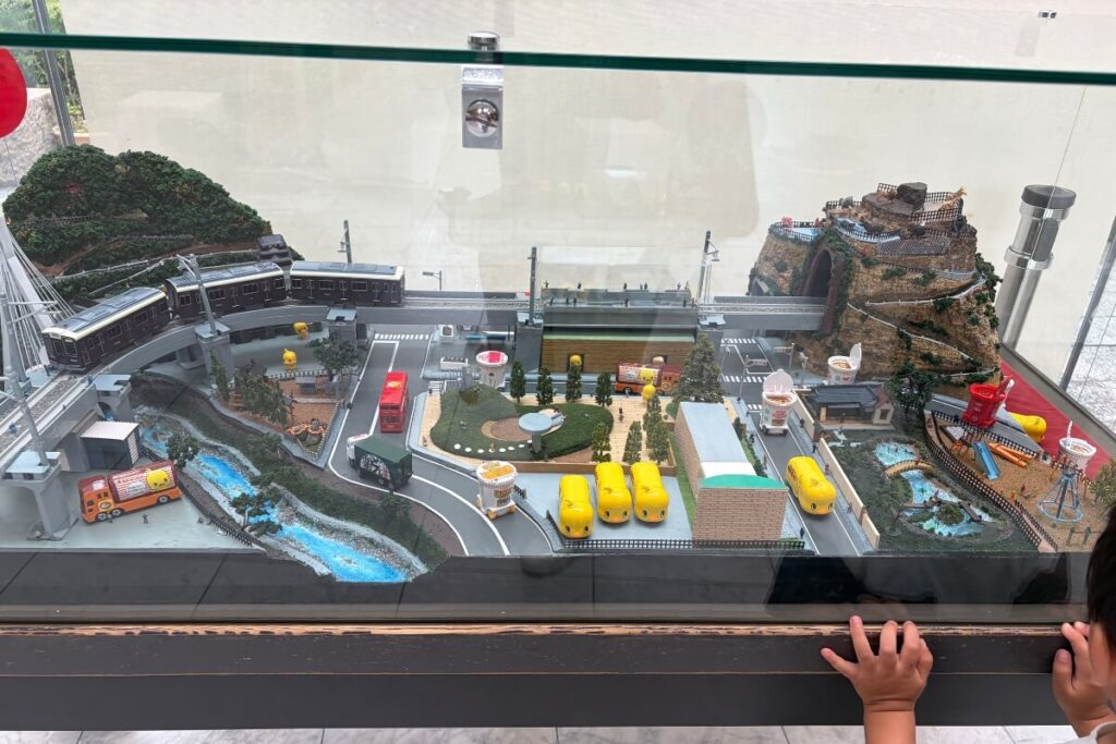 カップヌードルミュージアムのジオラマ展示